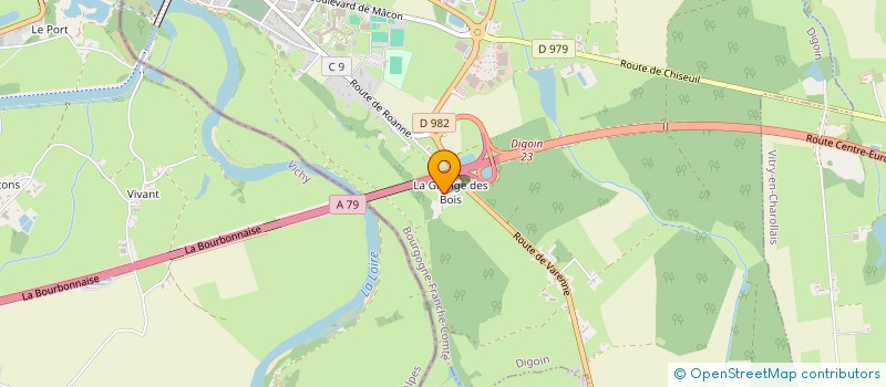 localisation de l'entreprise MADAME AMANDINE BERNIGAUD  DIGOIN