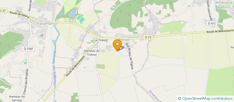 localisation de l'entreprise MADAME AMANDINE BERTHIER  PENOL