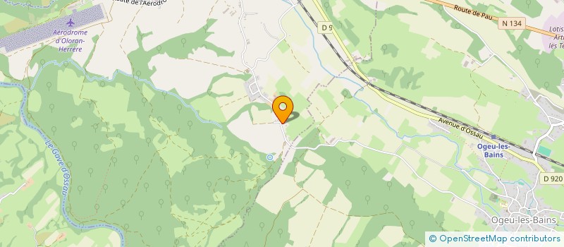 localisation de l'entreprise MADAME AMANDINE BERTRAND  HERRERE