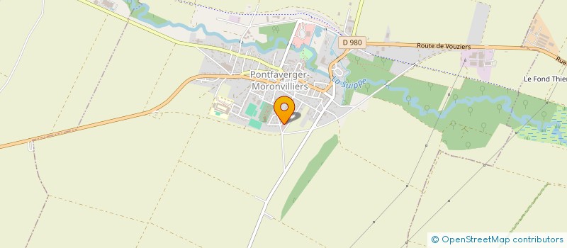 localisation de l'entreprise MADAME AMANDINE BIAL  PONTFAVERGER-MORONVILLIERS