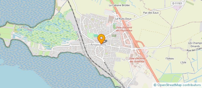 localisation de l'entreprise MADAME AMANDINE BIANCIOTTO à ANGOULINS