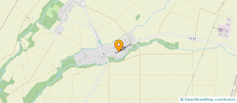 localisation de l'entreprise MADAME AMANDINE BLET  FAUX-FRESNAY