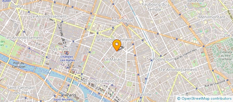 localisation de l'entreprise MADAME AMANDINE BLIER  PARIS