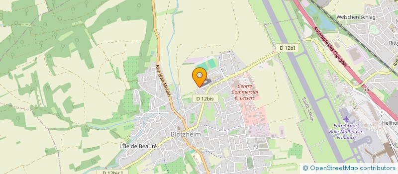 localisation de l'entreprise MADAME AMANDINE BOLMONT  BLOTZHEIM