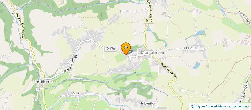 localisation de l'entreprise MADAME AMANDINE BONHOMME  DOISSIN