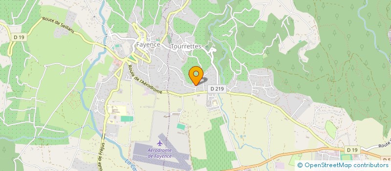 localisation de l'entreprise MADAME AMANDINE BONNEAU  TOURRETTES