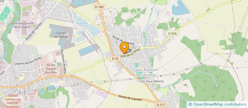 localisation de l'entreprise MADAME AMANDINE BONNEL  CHAVANOZ