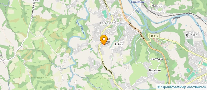 localisation de l'entreprise MADAME AMANDINE BORDELAIS  LARRESSORE