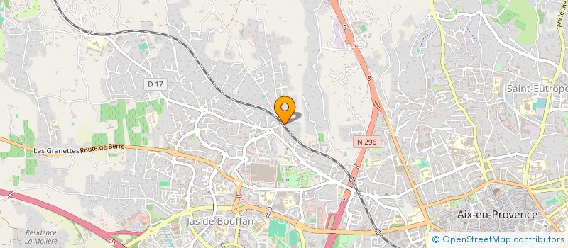 localisation de l'entreprise MADAME AMANDINE BORGHINO  AIX-EN-PROVENCE