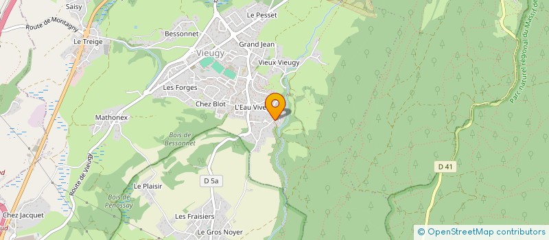 localisation de l'entreprise MADAME AMANDINE BOUCHER  ANNECY