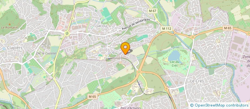 localisation de l'entreprise MADAME AMANDINE BOURDETTE à CASTELNAU-LE-LEZ