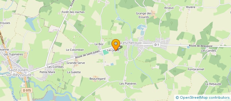 localisation de l'entreprise MADAME AMANDINE BOURGEOIS à LESCHEROUX