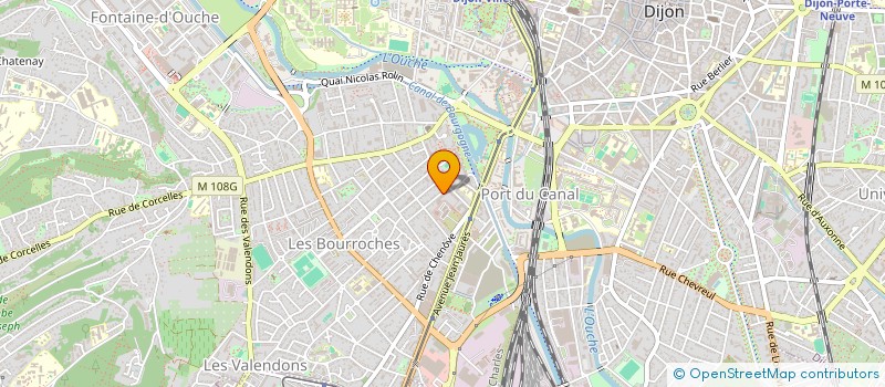 localisation de l'entreprise MADAME AMANDINE BOUSSARD à DIJON