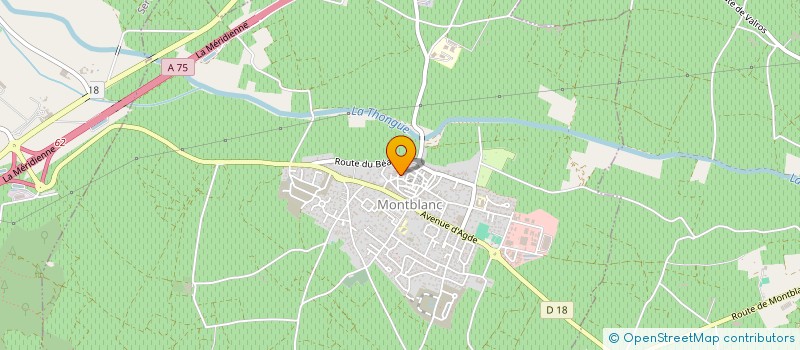 localisation de l'entreprise MADAME AMANDINE BOUTEILLE  AGDE