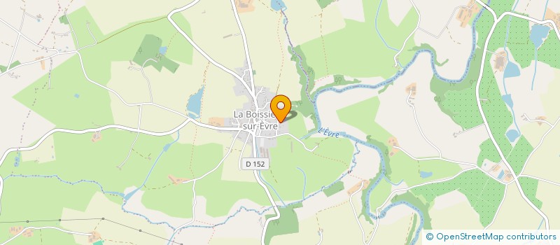 localisation de l'entreprise MADAME AMANDINE BOUYER à MONTREVAULT-SUR-EVRE