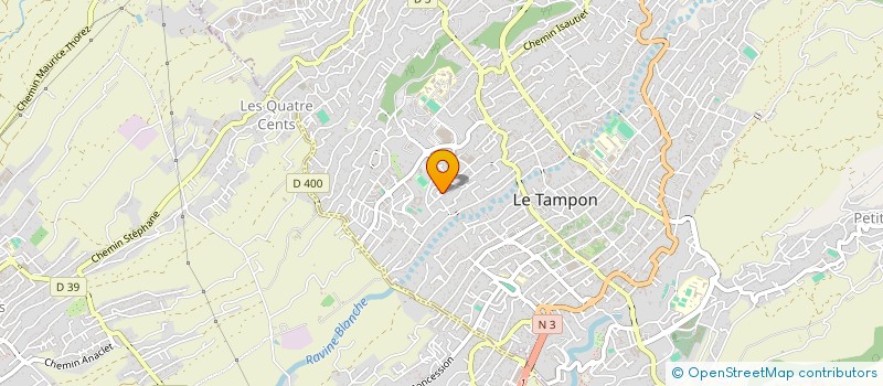 localisation de l'entreprise MADAME AMANDINE BOYER  LE TAMPON