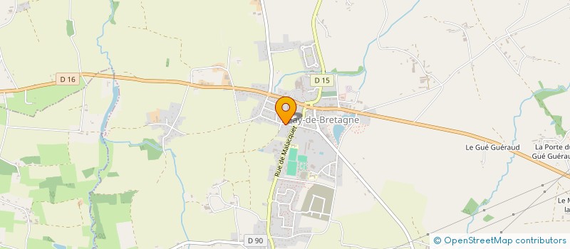 localisation de l'entreprise MADAME AMANDINE BRAULT à FAY-DE-BRETAGNE