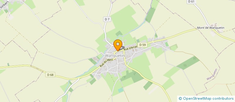 localisation de l'entreprise MADAME AMANDINE BRIDOUX  SIMENCOURT