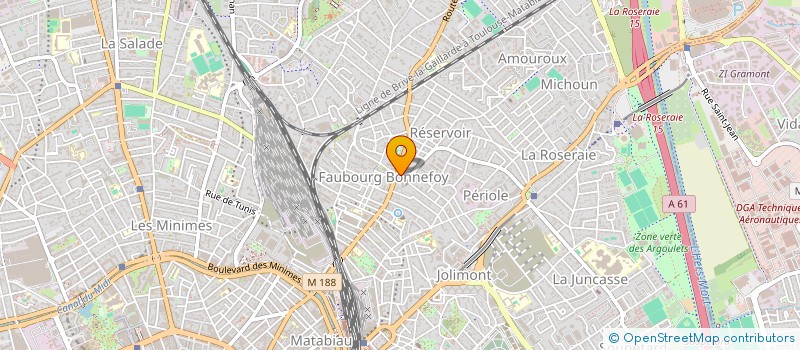 localisation de l'entreprise MADAME AMANDINE BROCARD à TOULOUSE