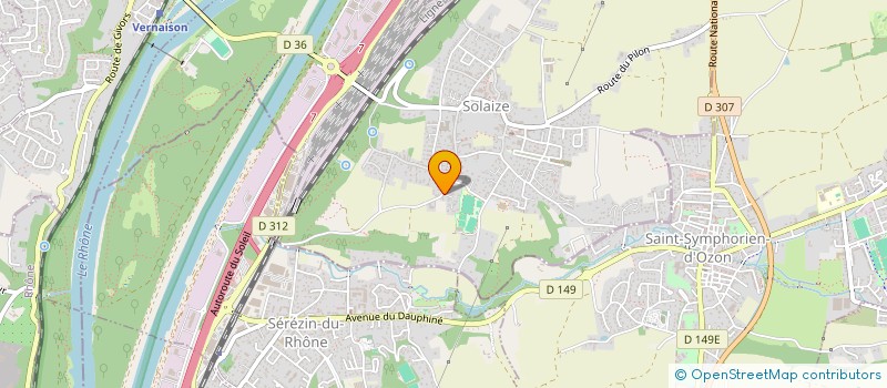 localisation de l'entreprise MADAME AMANDINE BROUILLARD  SOLAIZE