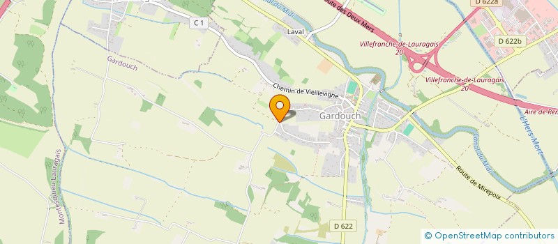 localisation de l'entreprise MADAME AMANDINE BUFFIN  GARDOUCH