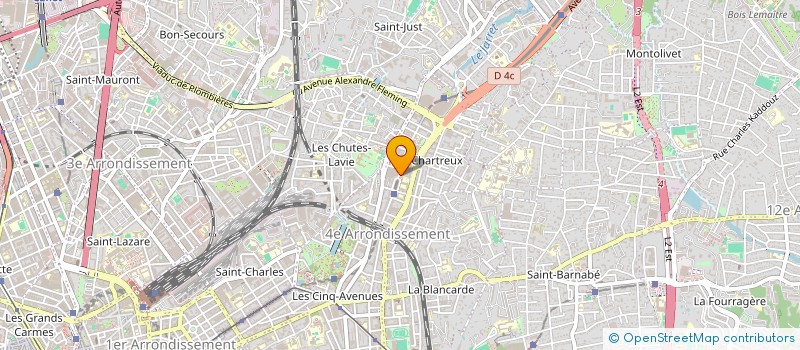 localisation de l'entreprise MADAME AMANDINE BUISINE à MARSEILLE