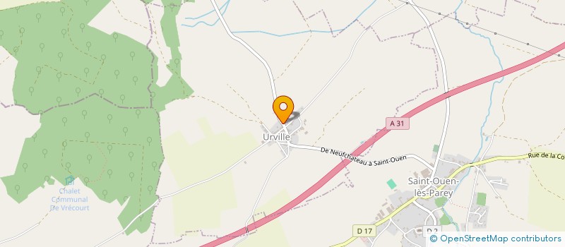 localisation de l'entreprise MADAME AMANDINE CABLEY  URVILLE