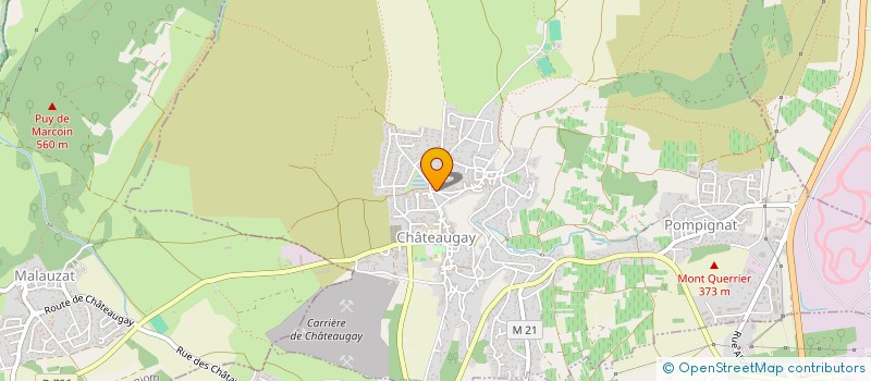 localisation de l'entreprise MADAME AMANDINE CADENNES  CHATEAUGAY