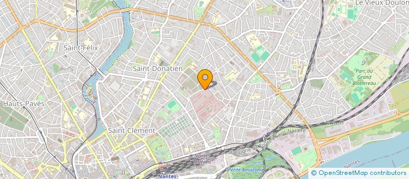 localisation de l'entreprise MADAME AMANDINE CAGNIN à NANTES