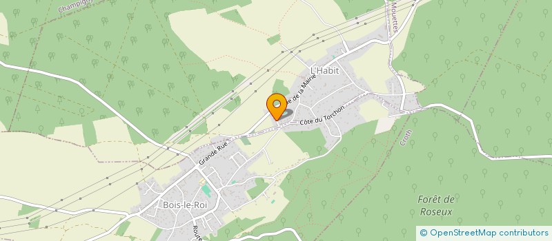 localisation de l'entreprise MADAME AMANDINE CAILLAUD  L'HABIT