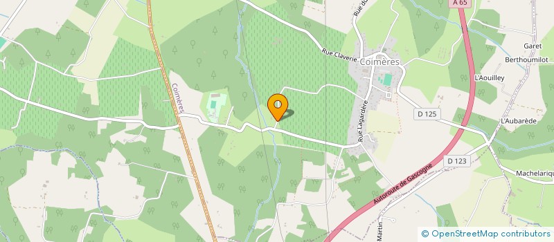 localisation de l'entreprise MADAME AMANDINE CAIMI  COIMERES