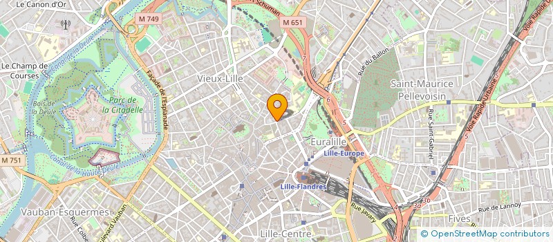localisation de l'entreprise MADAME AMANDINE CAPITANI à LILLE