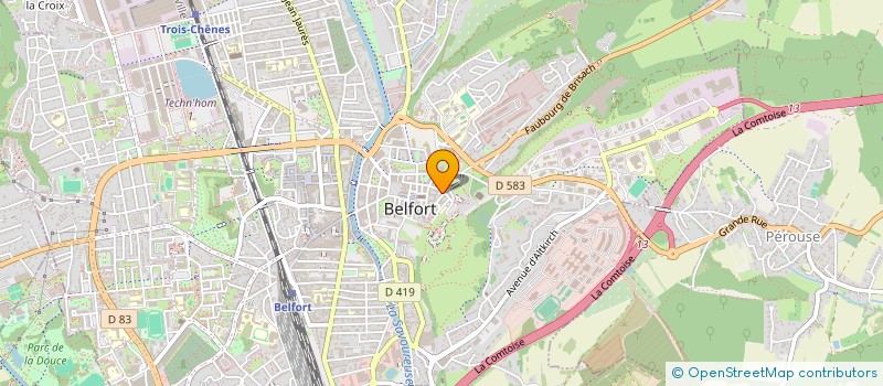 localisation de l'entreprise MADAME AMANDINE CARDOT  SAUMUR