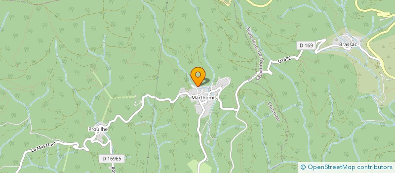 localisation de l'entreprise MADAME AMANDINE CARLAC  COURNIOU