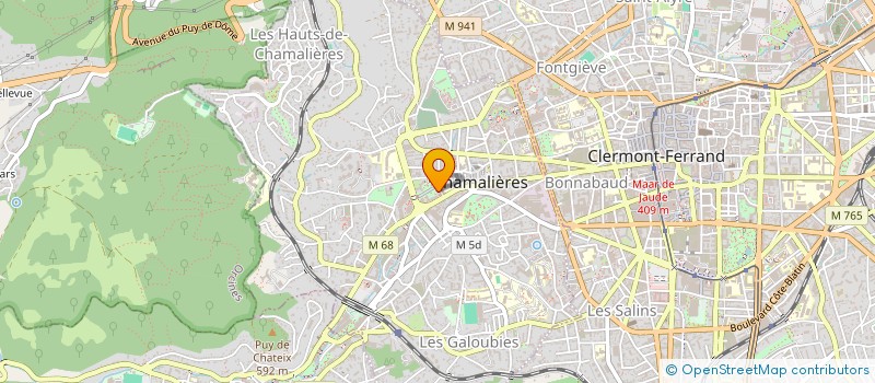 localisation de l'entreprise MADAME AMANDINE CARMONA à CHAMALIERES