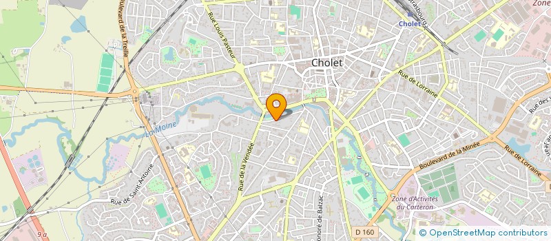 localisation de l'entreprise MADAME AMANDINE CARNEIRO à CHOLET