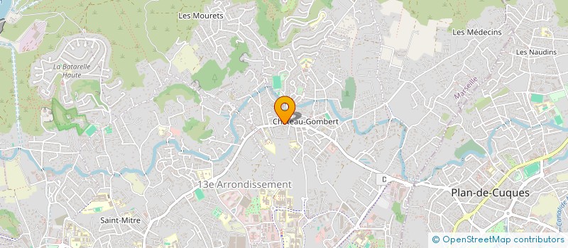 localisation de l'entreprise MADAME AMANDINE CARRIQUE à MARSEILLE 13EME
