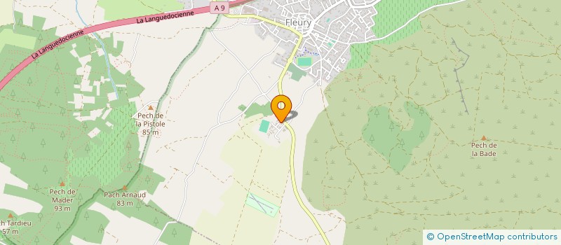 localisation de l'entreprise MADAME AMANDINE CARTON  FLEURY