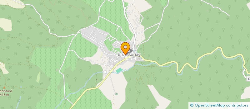 localisation de l'entreprise MADAME AMANDINE CATTOIRE  BRUE-AURIAC