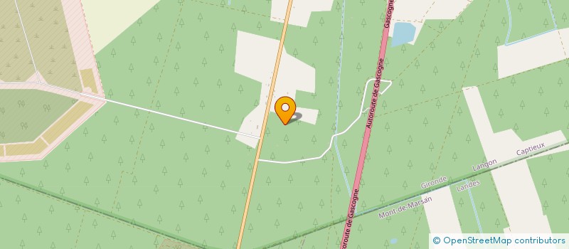 localisation de l'entreprise MADAME AMANDINE CAZAUX  LUCMAU