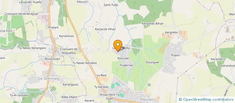 localisation de l'entreprise MADAME AMANDINE CHALONY  PLEUVEN