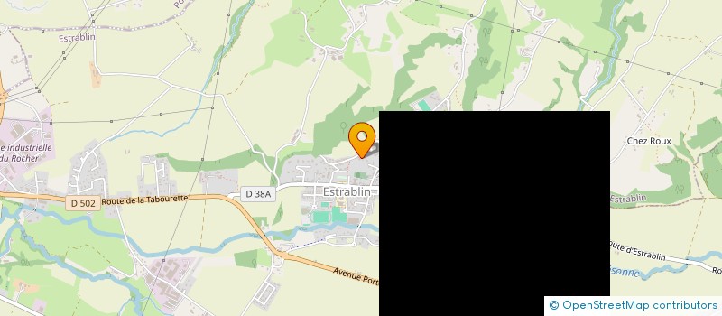 localisation de l'entreprise MADAME AMANDINE CHAMBAULT  ESTRABLIN