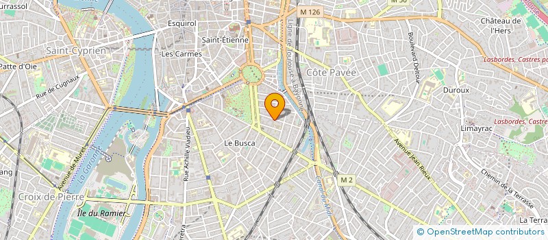 localisation de l'entreprise MADAME AMANDINE CHAMBOSSE à TOULOUSE