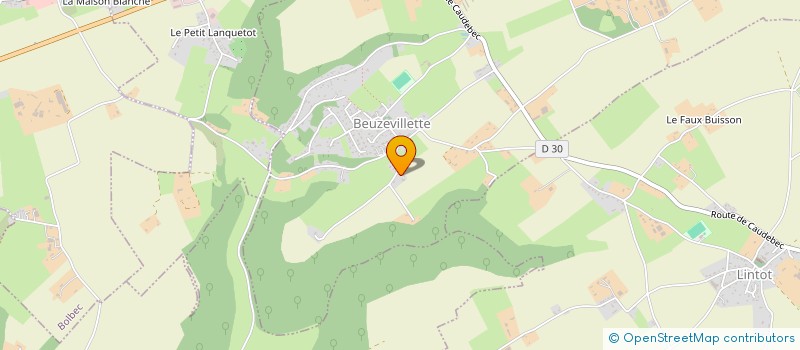 localisation de l'entreprise MADAME AMANDINE CHANDELIER  BEUZEVILLETTE