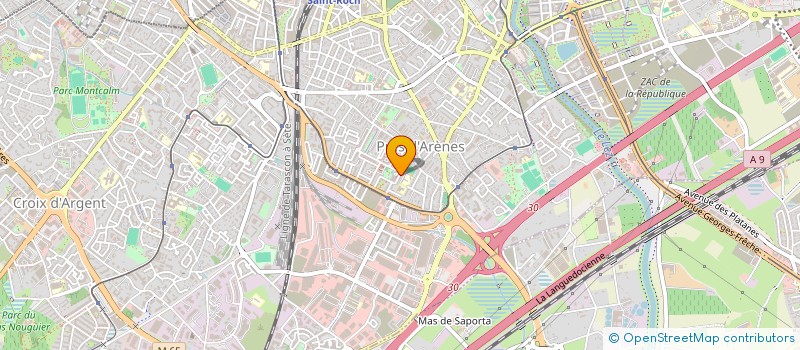 localisation de l'entreprise MADAME AMANDINE CHAPELLIER à MONTPELLIER
