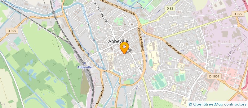 localisation de l'entreprise MADAME AMANDINE CHATELAIN à ABBEVILLE