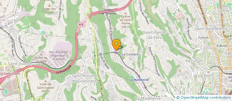 localisation de l'entreprise MADAME AMANDINE CHAUSSIGNAND à NICE