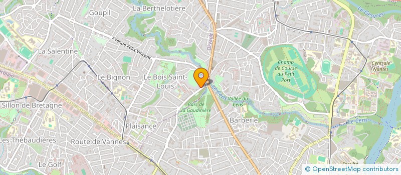 localisation de l'entreprise MADAME AMANDINE CHAUVIER à ORVAULT