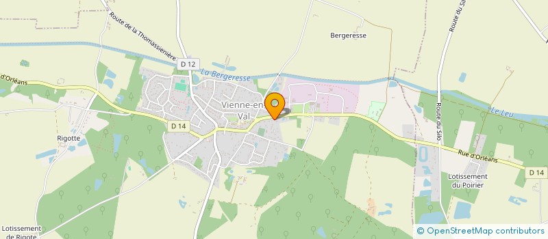 localisation de l'entreprise MADAME AMANDINE CHENAULT  VANNES-SUR-COSSON
