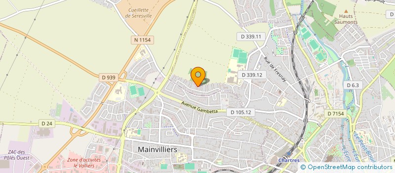 localisation de l'entreprise MADAME AMANDINE CHESNEAU à CHARTRES
